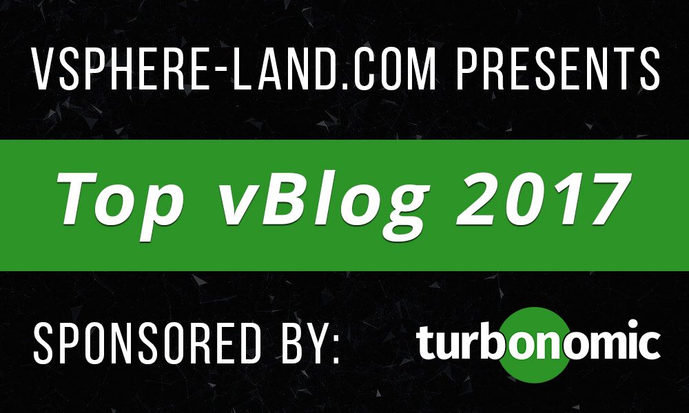 Top vBlog 2017!